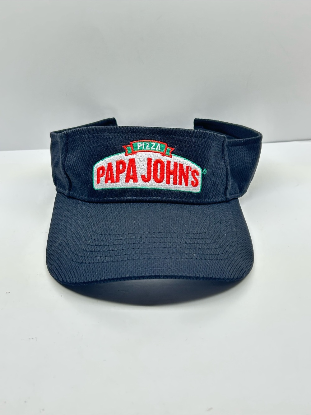 Papa John's Navy Embroidered Visor